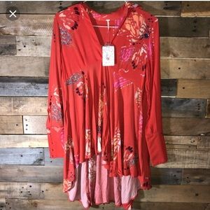 Free People printed tunic